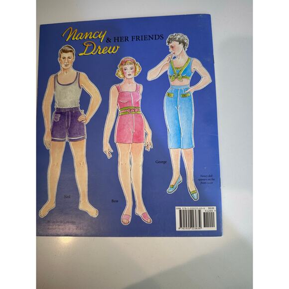 Nancy Drew & Her Friends Paper Dolls By Darlene Jones & Jennifer Fisher - Picture 3 of 5